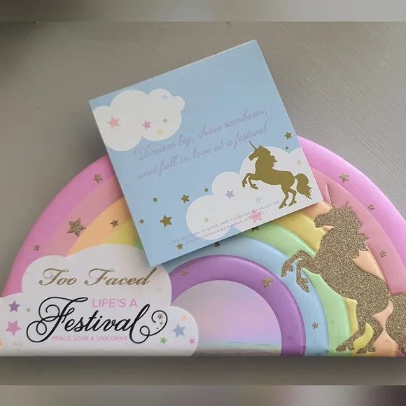 NEW Too Faced Life's A Festival Eye Shadow Palette - Picture 3 of 5